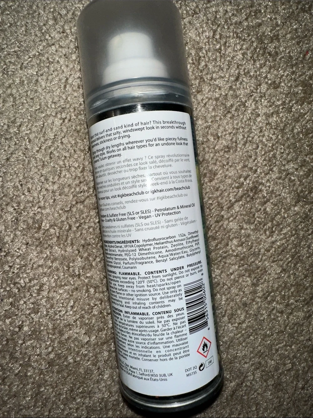 IGK Beach Club Texture Hair Spray